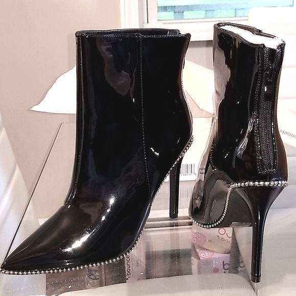 COPY - NWT, size 10, KILLER Stiletto booties - Picture 3 of 10